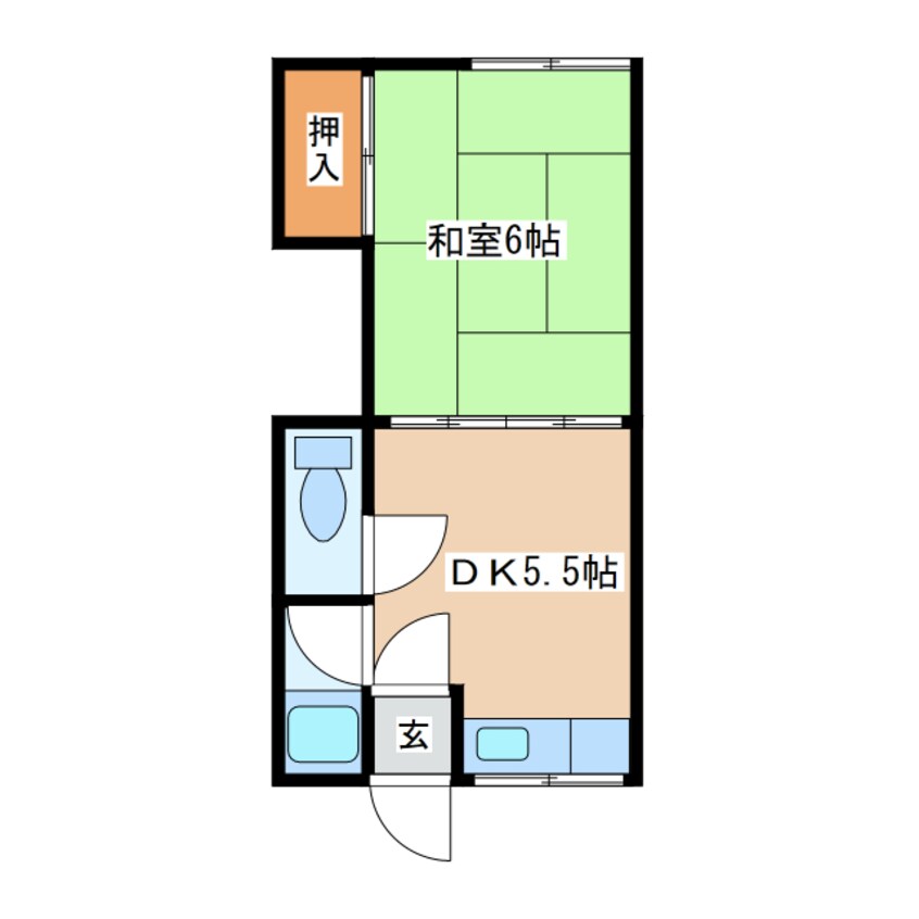 間取図 柴田マンション