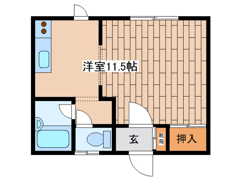 間取図 ハイツふなみず