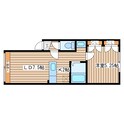 ソシアルの間取図