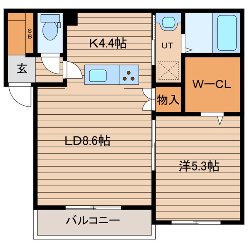 間取図 ルアーナ