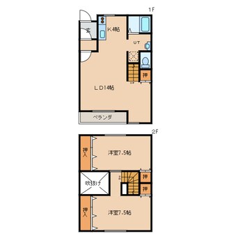 間取図 鳩が丘ヴィレッジＡ棟