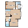 中央バス（岩見沢市）/美園児童館前 徒歩5分 1階 築52年 2LDKの間取り