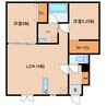 アリーナⅡ 2LDKの間取り
