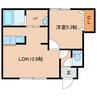 アルバフォレスタ 1LDKの間取り