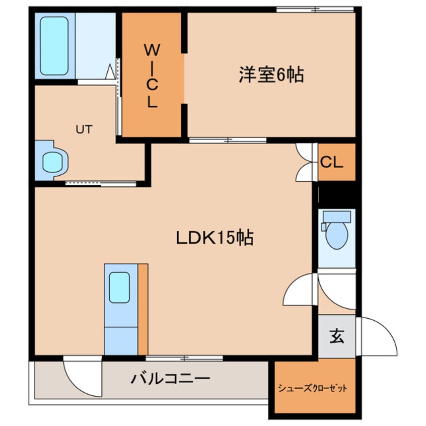 間取図 Maison de roche