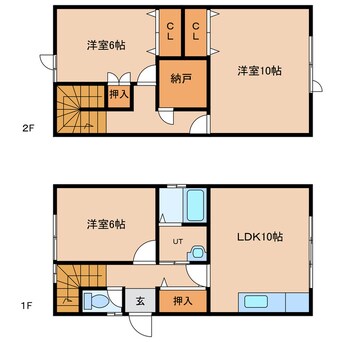 間取図 カームハイツ