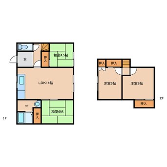 間取図 幌向北1条2丁目戸建て