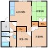 ルミエールC 3LDKの間取り