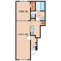 アンジェロⅠの間取図