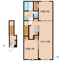 アンジェロⅠの間取図