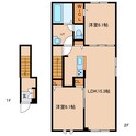 アンジェロⅠの間取図