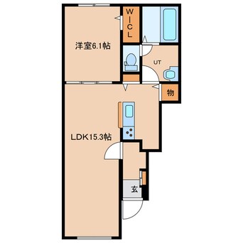 間取図 アンジェロⅢ