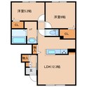 リノメリアⅠの間取図