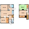 南町5条2丁目貸家 4LDKの間取り