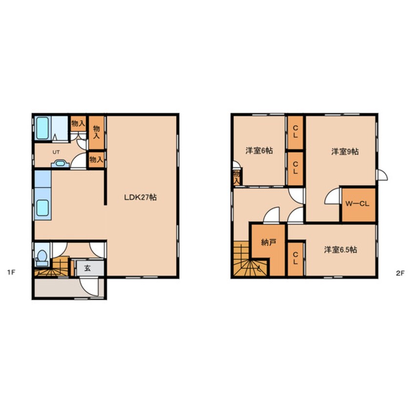 間取図 9条東9丁目貸家
