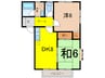 常磐線（東北地方）/相馬駅 徒歩24分 1階 築26年 2DKの間取り