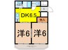 常磐線（東北地方）/相馬駅 徒歩17分 3階 築24年 2DKの間取り