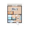 常磐線（東北地方）/相馬駅 徒歩16分 2階 築21年 1Kの間取り