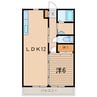 常磐線（東北地方）/相馬駅 徒歩13分 2階 築33年 1LDKの間取り