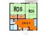 常磐線（東北地方）/相馬駅 徒歩20分 2階 築32年 2DKの間取り