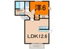 常磐線（東北地方）/相馬駅 徒歩9分 2階 築23年 1LDKの間取り