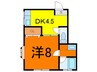 常磐線（東北地方）/相馬駅 徒歩15分 1階 築27年 1DKの間取り