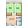 常磐線（東北地方）/相馬駅 徒歩13分 2階 築35年 2DKの間取り