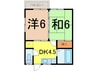 常磐線（東北地方）/相馬駅 徒歩14分 2階 築30年 2DKの間取り