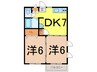阿武隈急行/北丸森駅 徒歩5分 1階 築28年 2DKの間取り
