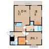 常磐線（東北地方）/相馬駅 徒歩20分 2階 築15年 2LDKの間取り