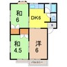 常磐線（東北地方）/相馬駅 徒歩10分 2階 築33年 3DKの間取り