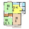 常磐線（東北地方）/相馬駅 徒歩10分 1階 築33年 3DKの間取り