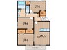 常磐線（東北地方）/相馬駅 徒歩22分 2階 築22年 3LDKの間取り