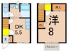 常磐線（東北地方）/相馬駅 徒歩24分 1-2階 築14年 1DKの間取り