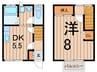 常磐線（東北地方）/相馬駅 徒歩24分 1-2階 築14年 1DKの間取り