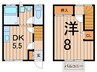 常磐線（東北地方）/相馬駅 徒歩24分 1-2階 築14年 1DKの間取り