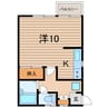 常磐線（東北地方）/相馬駅 徒歩9分 2階 築32年 1Rの間取り