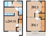 常磐線（東北地方）/逢隈駅 徒歩22分 1-2階 築10年 2LDKの間取り