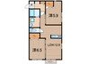 常磐線（東北地方）/相馬駅 徒歩40分 2階 築10年 2LDKの間取り