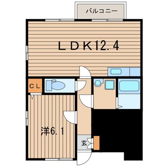 間取図 常磐線（東北地方）/相馬駅 徒歩17分 1階 築19年