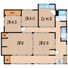 常磐線（東北地方）/相馬駅 車移動 1階 築46年 4DKの間取り