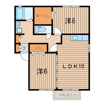 間取図 常磐線（東北地方）/相馬駅 徒歩22分 1階 築20年