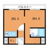常磐線（東北地方）/木戸駅 徒歩7分 3階 築8年 1Rの間取り