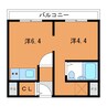 常磐線（東北地方）/木戸駅 徒歩7分 3階 築8年 1Rの間取り