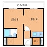 常磐線（東北地方）/木戸駅 徒歩7分 3階 築8年 1Rの間取り