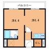 常磐線（東北地方）/木戸駅 徒歩7分 3階 築8年 1Rの間取り