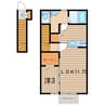 常磐線（東北地方）/原ノ町駅 徒歩33分 2階 築8年 1LDKの間取り