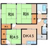 常磐線（東北地方）/原ノ町駅 徒歩32分 1階 築35年 3DKの間取り