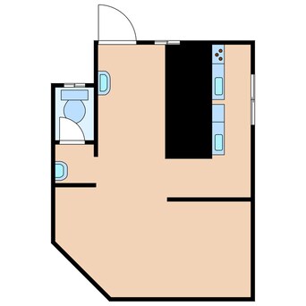 間取図 常磐線（東北地方）/相馬駅 徒歩4分 1階 築47年