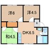 常磐線（東北地方）/原ノ町駅 徒歩17分 1階 築35年 3DKの間取り
